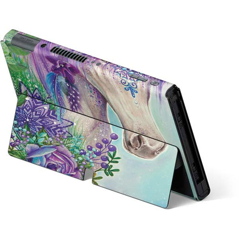 Fantasty Horse by Sheena Pike Nintendo Switch OLED (2021) Skin